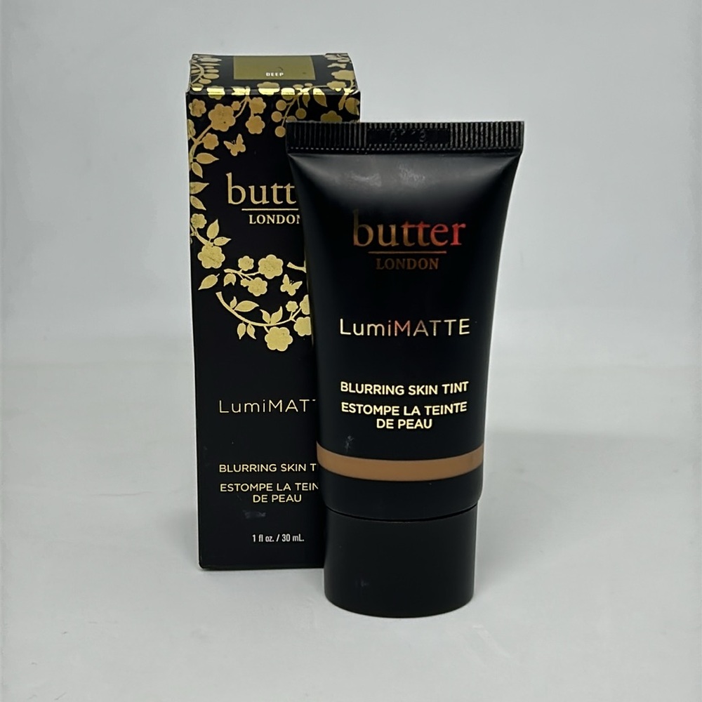 butter LONDON LumiMATTE Blurring Skin Tint DEEP